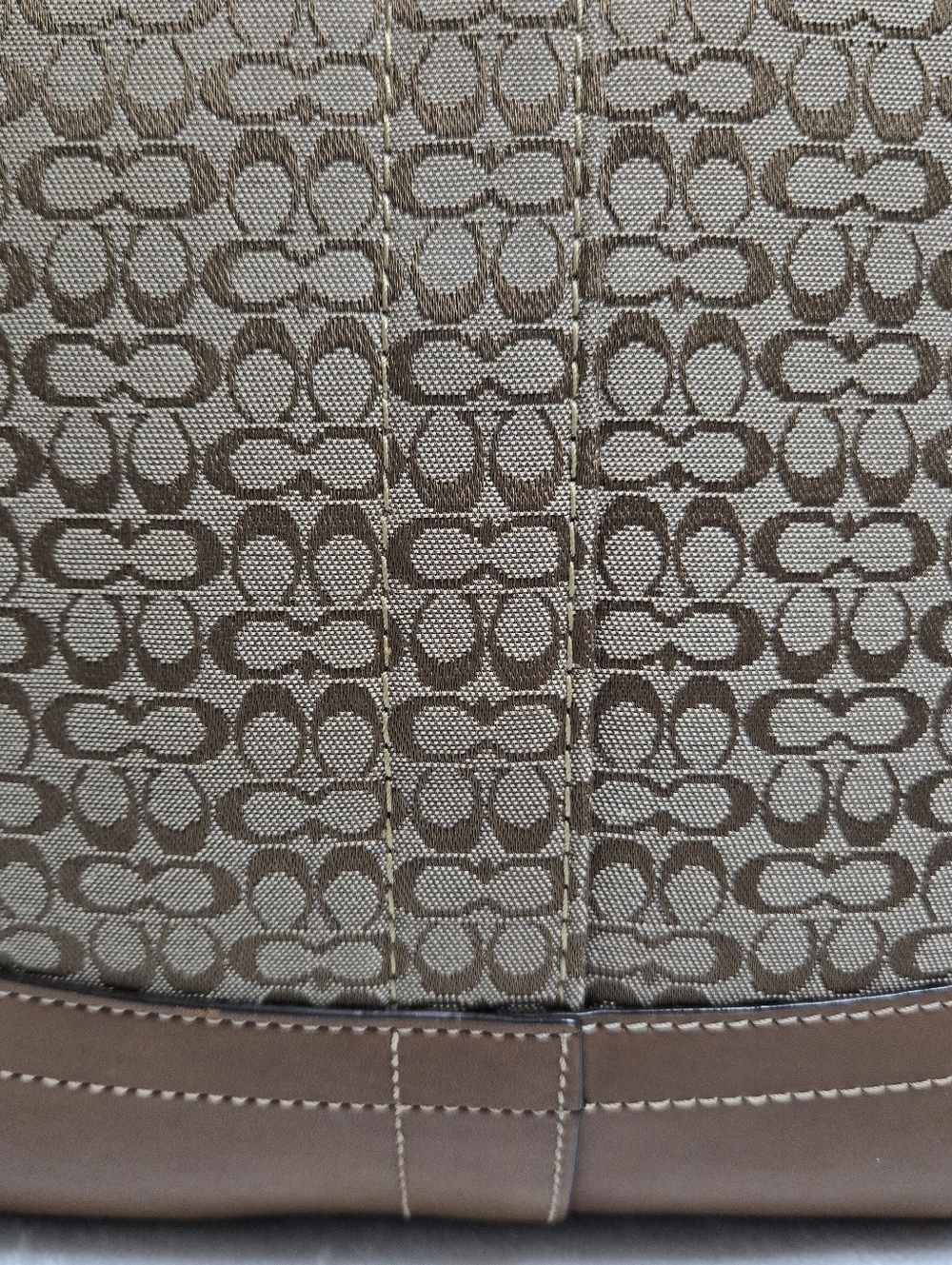 Coach (Vintage) F066-F10417 Signature Mini "C" Covertible/Shoulder Bag-EUC - Picture 15 of 15